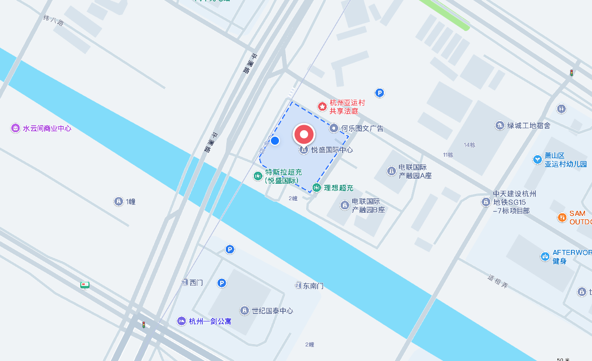 悦盛国际中心位置地图